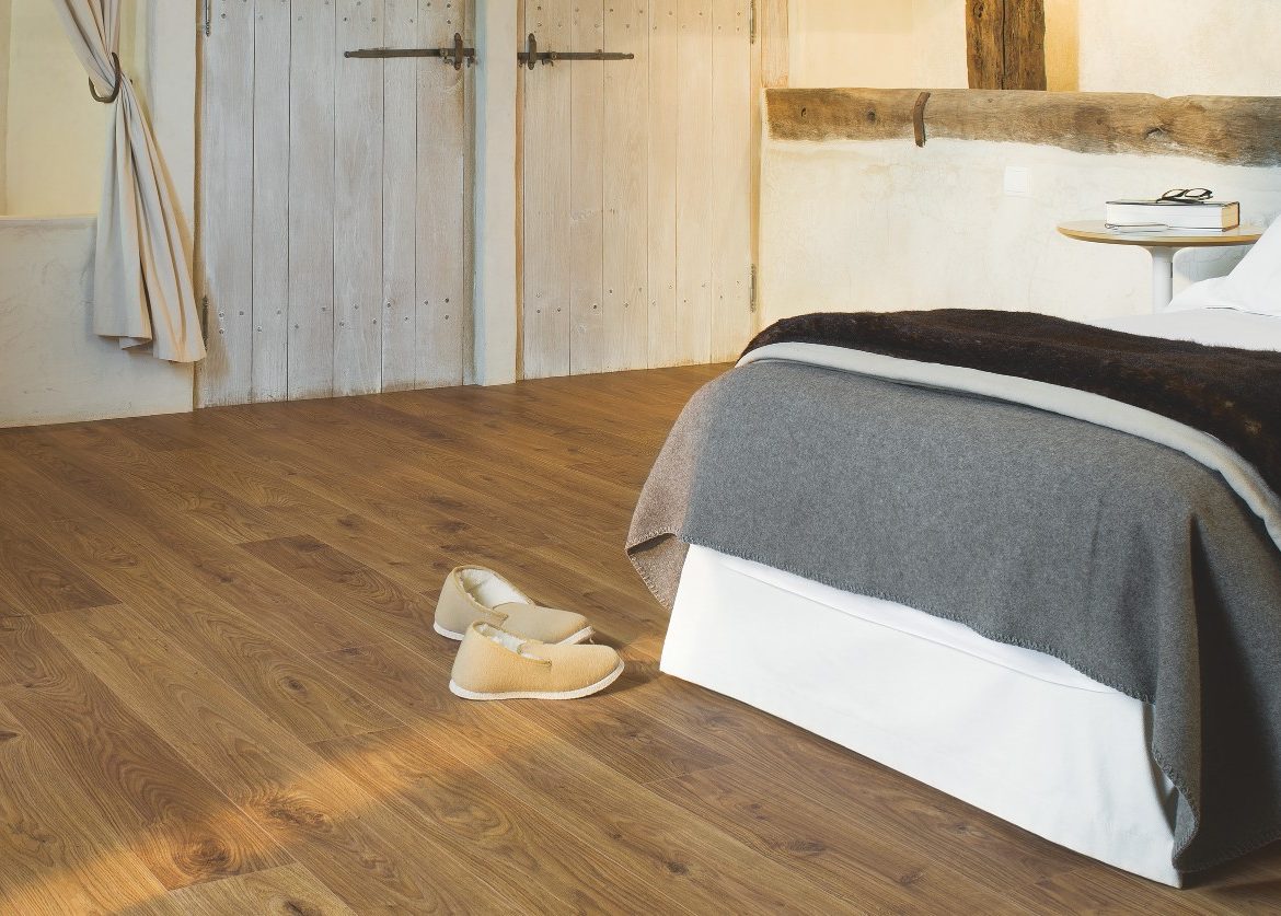 suelo laminado de roble
