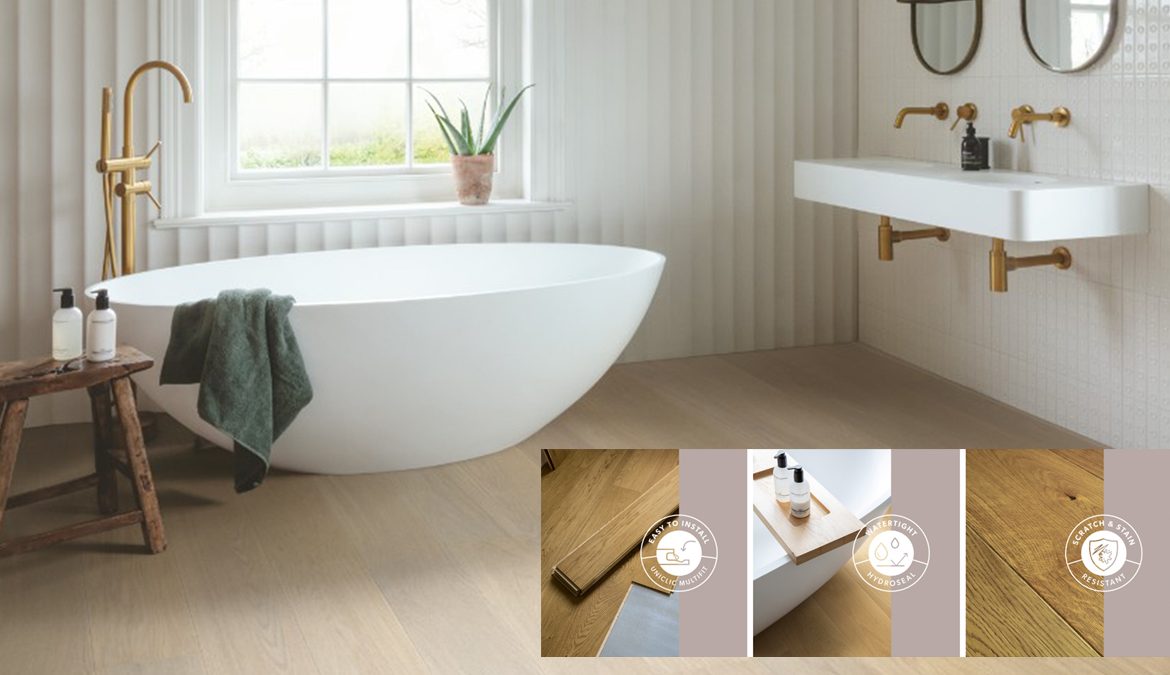 suelos de parquet hidrófugo Quick Step