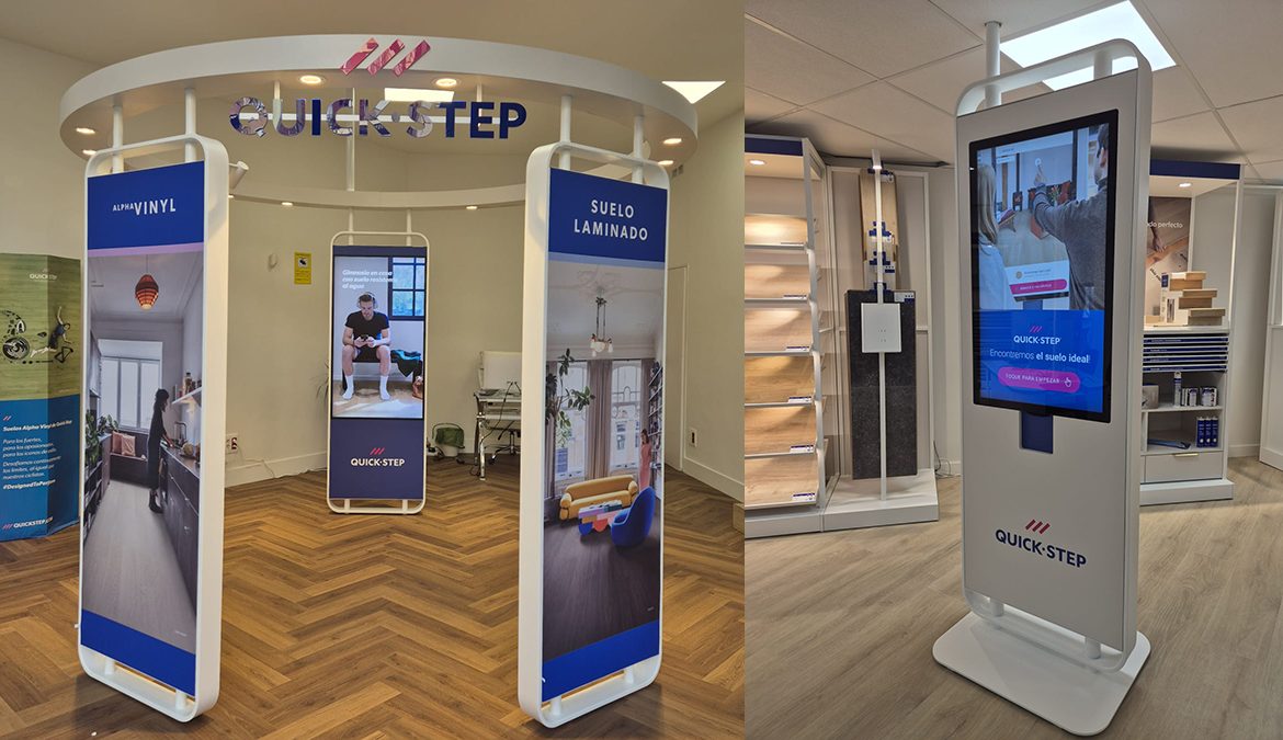Quick Step experience stores